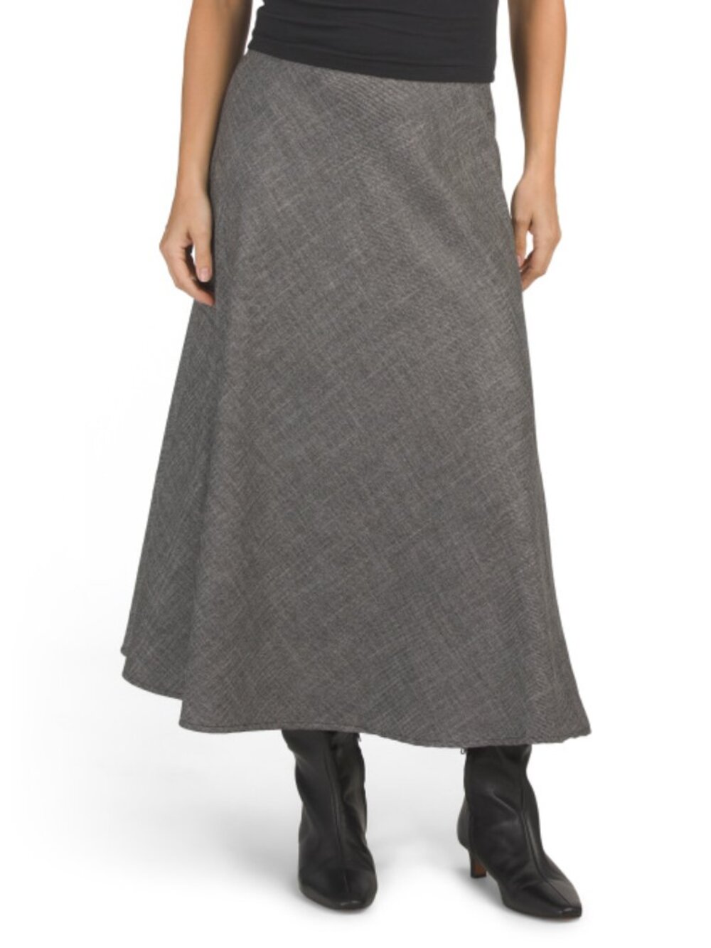 RACHEL ZOE Long Brushed Skirt